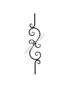 PANOU BALUSTRADA SECT. 12X12MM AMPRENTAT, H 900MM, L 175MM