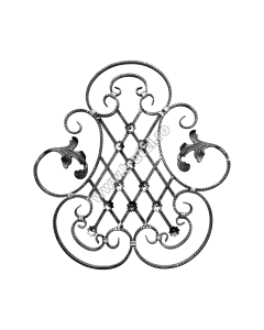 PANOU FORJAT SECT. 16X8MM AMPRENTAT CANT, H 690MM, L 650MM