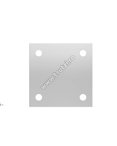 PLACUTA DIN TABLA PT. BALUSTRADA 100X100MM, GR. 3.0MM