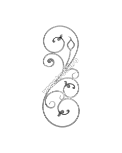 PANOU FORJAT SECT. FI 12MM AMPRENTAT, H 900MM, L 320MM