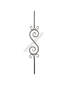 PANOU BALUSTRADA SECT. 12X12MM AMPRENTAT, H 900MM, L 150MM