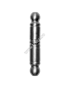 BALAMA SUDABILA ORNAMENTALA CU BILA LA DIAMETRU FI 25MM, L 130MM