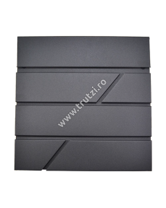 CUTIE POSTALA NEAGRA H 370MM, L 370MM, ADANCIME 100MM