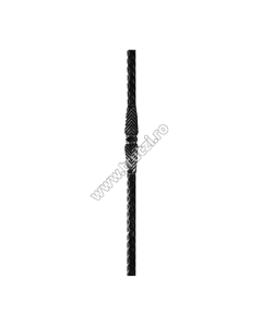 PRIM MONTANT SECT. 25X25MM AMPRENTAT, H 1200MM