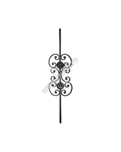 PANOU BALUSTRADA SECT. 16X8MM CANELAT, H 900MM, L 230MM