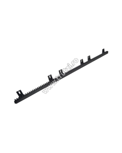 CREMALIERA NYLON CU 6 PRINDERI SECT. 27X20MM, L 1020MM