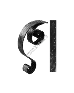 TERMINATIE MANA CURENTA SECT. 40X5MM AMPRENTAT SCOARTA, H 500MM, L 300MM