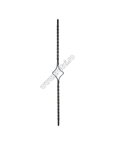 MONTANT BALUSTRADA SECT. 12X12MM LIS RASUCIT, H 900MM, L 100MM