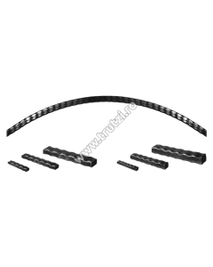 ARCADA "SEMICERC" SECT. 40X30X2MM AMPRENTAT, H 230MM, L 2000MM