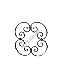 ROZETA SECT. 12X5MM AMPRENTAT CANT, H 380MM, L 380MM