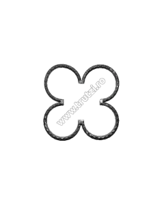 ANSAMBLU CERCURI SECT. 12X6MM LIS, H 165MM, L 165MM