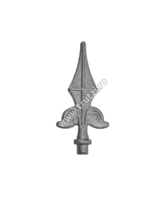 VARF DIN OTEL BAZA FI 11MM, H 115MM, L 55MM