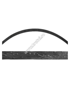 ARCADA "SEMICERC" SECT. 30X5MM AMPRENTAT SCOARTA, H 210-220MM, L 1000MM