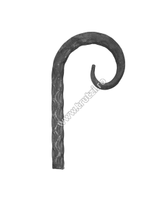 ELEMENT VIRGULA SECT. 12X12MM AMPRENTAT, H 150MM, L 90MM