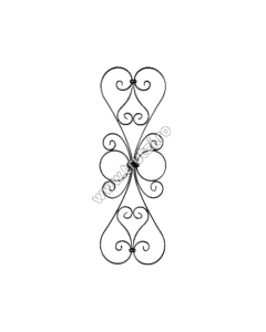 PANOU BALUSTRADA SECT. 12X6MM, H 800MM, L 300MM