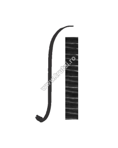 TERMINATIE MANA CURENTA SECT. 40X5MM AMPRENTAT TRANSVERSAL, H 700MM, L 200MM