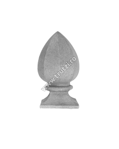 CAPAT DE STALP TURNAT BAZA 80X80MM, H 150MM