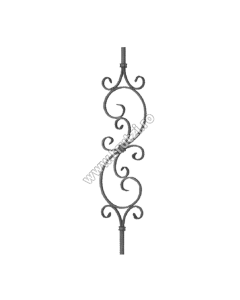 PANOU BALUSTRADA SECT. 12X12MM LIS, H 900MM, L 220MM