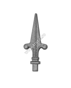 VARF DIN OTEL BAZA 11X11MM, H 115MM, L 58MM