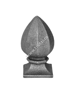 CAPAT DE STALP TURNAT BAZA 40X40MM, H 86MM