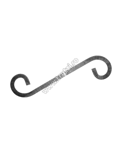 ARCADA SPECIALA SECT. 40X8MM AMPRENTAT TRANSVERSAL, FI 250MM, L 1000MM