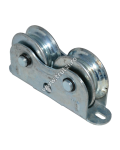 SUPORT CU 2 ROLE PT. POARTA CULISANTA PROFIL Y, FI 70MM