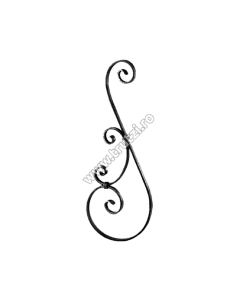 PANOU BALUSTRADA SECT. 12X5MM, H 800MM, L 320MM