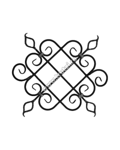 PANOU FORJAT FI 12MM, H 590MM, L 690MM