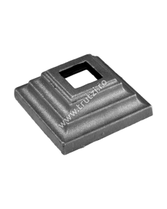 ELEMENT MASCARE TURNAT GAURA 40X40MM, H 40MM, L 102X102MM