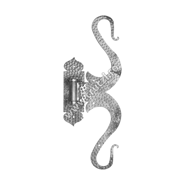 BALAMA ORNAMENTALA DIN TABLA AMBUTISATA H 405MM, L 155MM, GR. 6MM