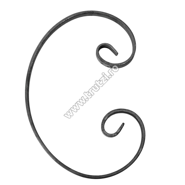 ELEMENT "C" SECT. 12X5MM, H 300MM, L 160MM