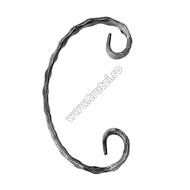 ELEMENT "C" SECT. 12X4MM AMPRENTAT, H 120MM, L 70MM