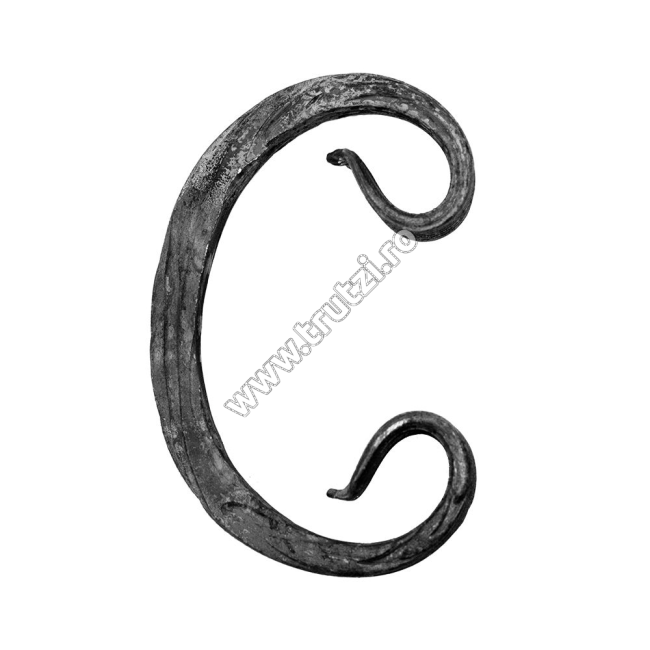 ELEMENT "C" SECT. 12X12MM AMPRENTAT SCOARTA H 120MM, L 80MM