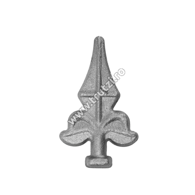 VARF TURNAT BAZA 15X15MM, H 75MM, L 45MM