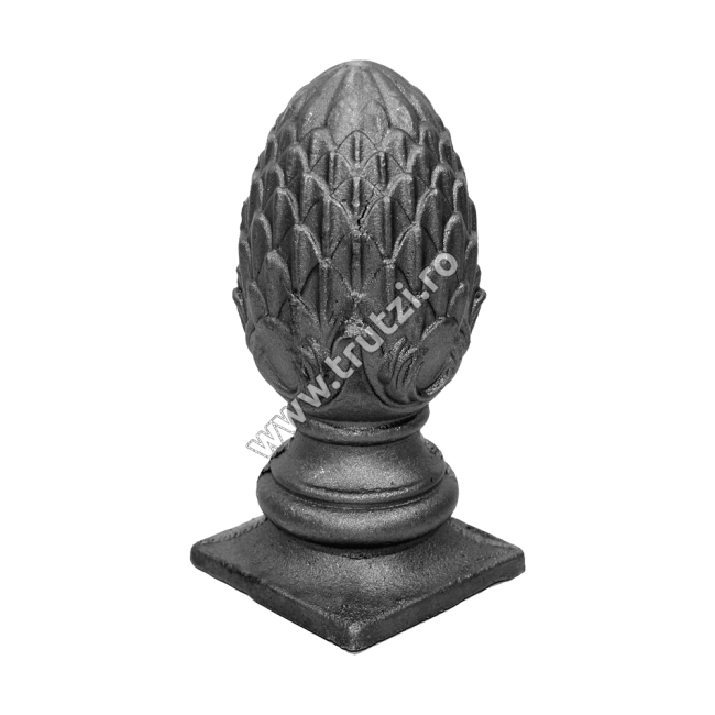 CAPAT DE STALP TURNAT BAZA 80X80MM, H 170MM