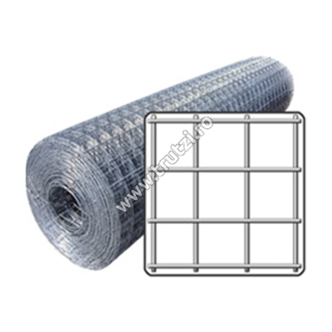 PLASA ZINCATA SUDATA 1500MM, OCHI 75X75, GR. 1.6MM, 20 ML