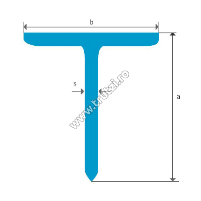 PROFIL "T" 30X30X3.0MM