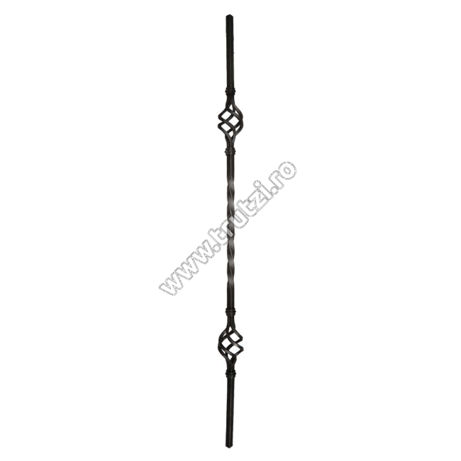 MONTANT BALUSTRADA SECT. 12X12MM RASUCIT, H 900MM, L 60MM