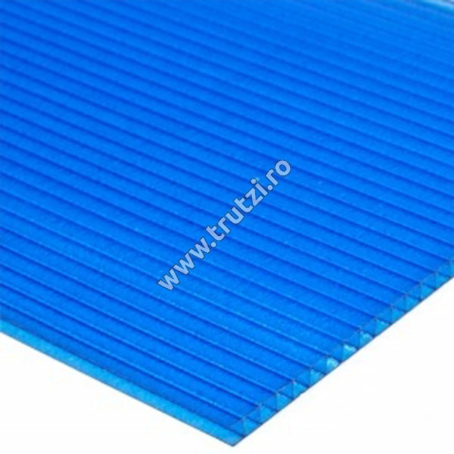 POLICARBONAT ALBASTRU 4MM, 6000X2100MM