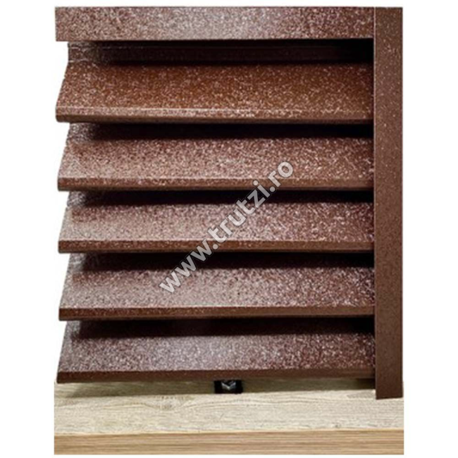 PROFIL INTARITOR V-MAT STRUCTURAT, MARO RAL 8017