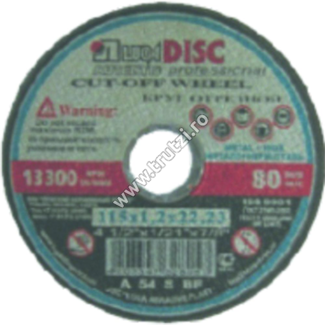 DISC ABRAZIV LUGA PT. TAIAT FI 400X3.5MM