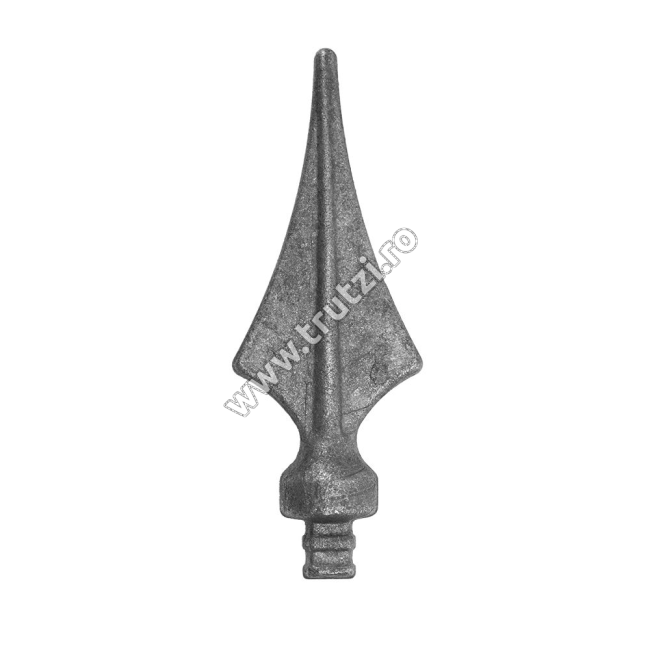 VARF DIN OTEL BAZA 12X12MM, H 120MM, L 43MM