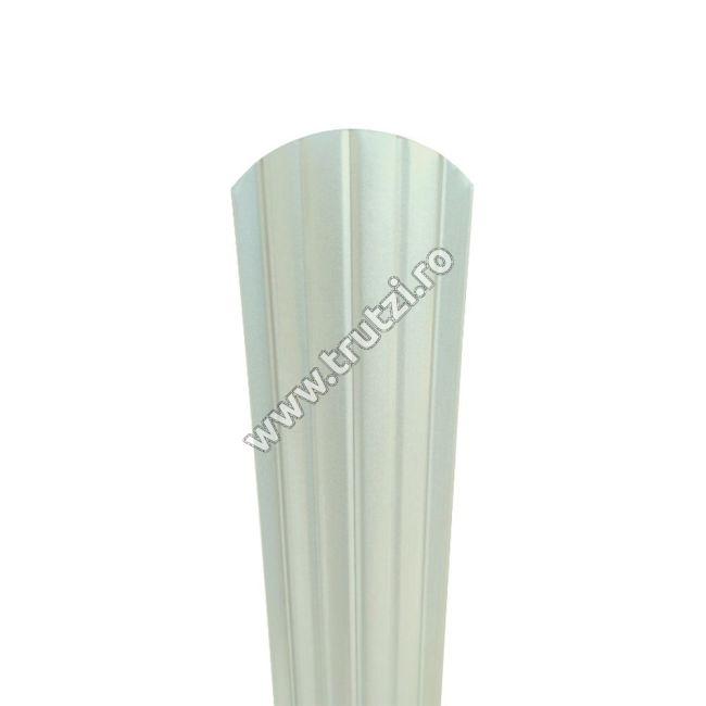 SIPCA OMEGA 0.55 MM VOPSITA PE AMBELE PARTI GRI-ALB RAL 9002