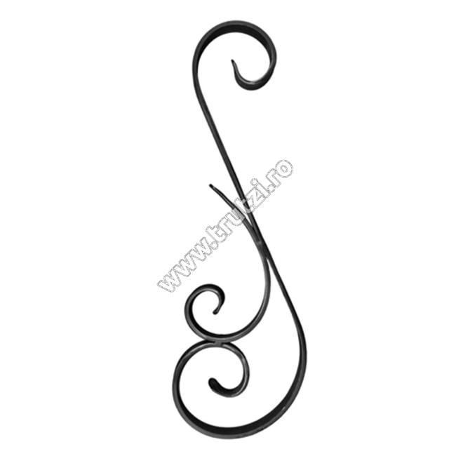 PRIM MONTANT SECT. 40X8MM, H 720MM, L 230MM