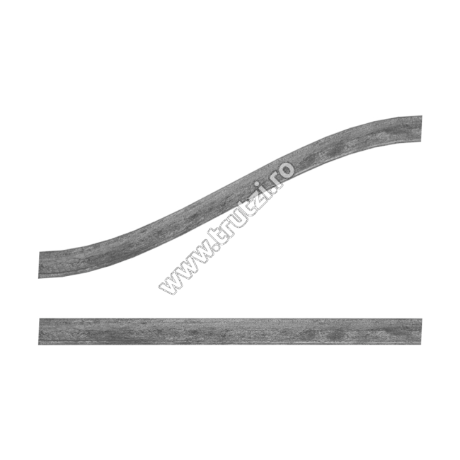 ARCADA TIP "OMEGA" POARTA MARE (STANGA) SECT 40X5 MM, L: 2000MM, H: 250-300MM