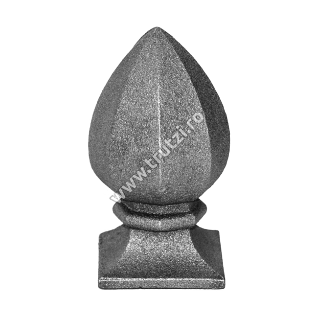 CAPAT DE STALP TURNAT BAZA 60X60MM, H 112MM