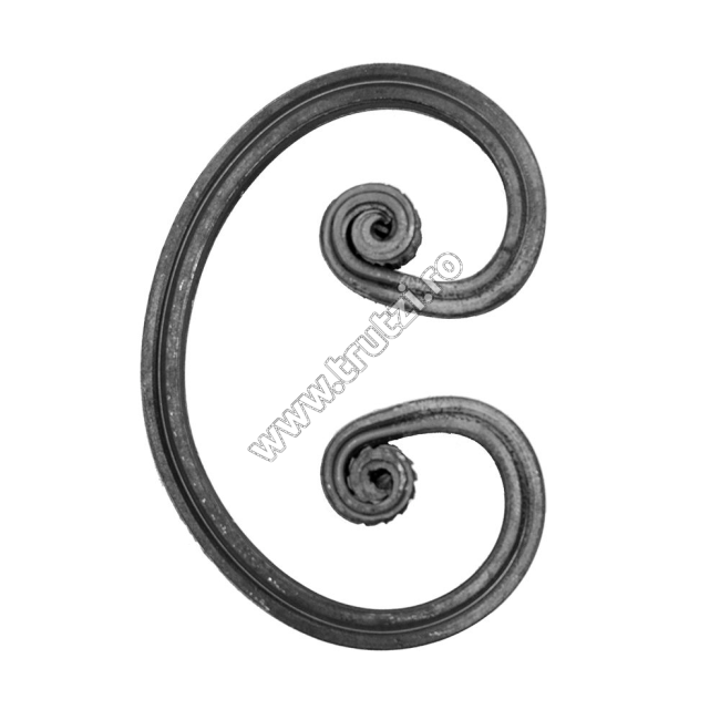 ELEMENT "C" ROLUIT SECT. 16X8MM CANELAT, H 120MM, L 65MM