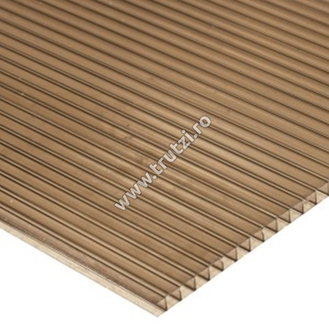 POLICARBONAT FUMURIU 6MM, 6000X2100MM
