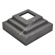 ELEMENT MASCARE TURNAT 100X100MM, H 44.9MM, GAURA 31.5X31.55MM, GR. 3.0MM